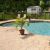 St Petersburg Beach Pool Deck Painting by Doctor Epoxy